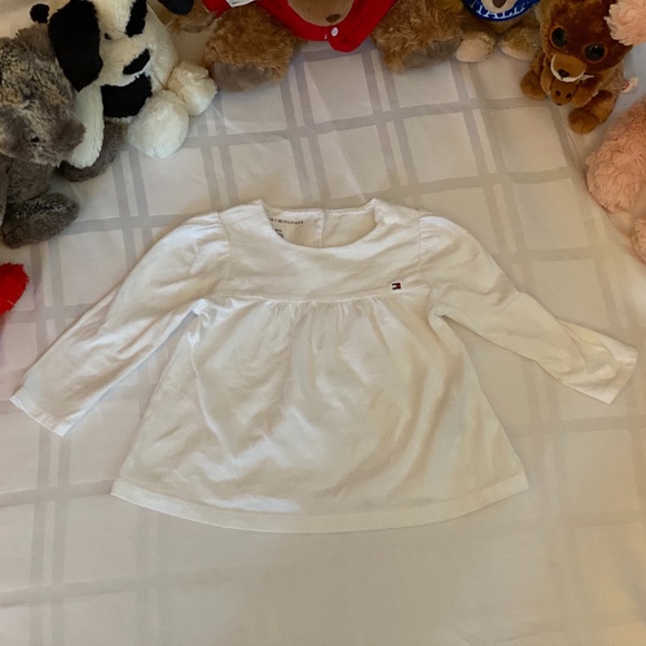 Tommy Hilfiger long sleeved white top - Picture 1 of 3